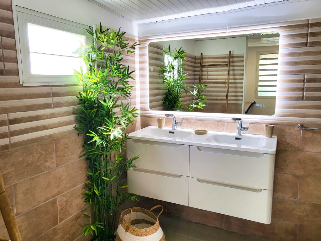 Salle de bain de la villa